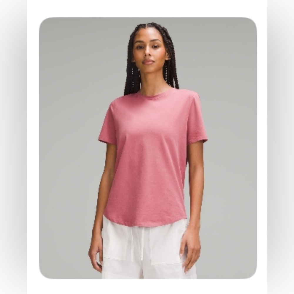 Lululemon Love Curved-Hem Crewneck T-Shirt
